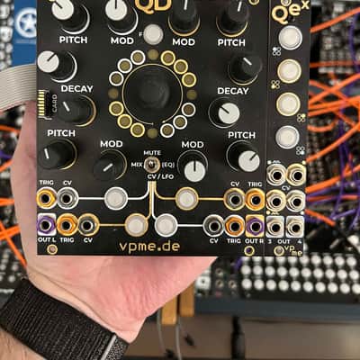 vpme.de Quad Drum w/ QeX Expander + Custom Monochrome Knobs image 1