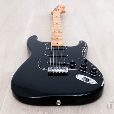 1979 Fender Stratocaster Hardtail Vintage Electric Guitar Black w/ Case image 10