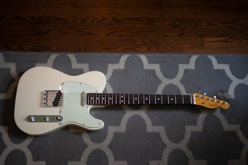 Fender American Professional Classic Telecaster 2025 - Present - Olympic Pearl image 1