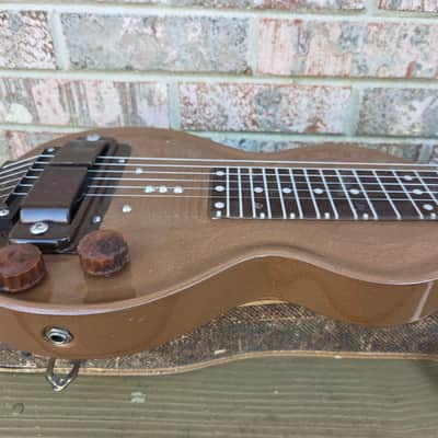 Vintage 1950's Rickenbacker Electro SD-6 Metal Body Lap Steel Electric Guitar w/ Softshell Case! image 7