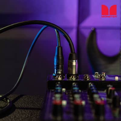 Monster Cable Prolink Studio Pro 2000 Microphone Cable, 30ft/9m Mic Cable. Gold Contact XLR Cables. Multi-Gauge Wire Networks XLR Microphone Cable image 8