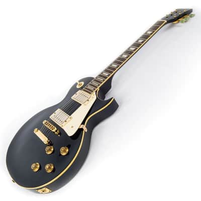 Vintage V100 Premium Full Size Electric Guitar | Boulevard Black | V100BB Limited Edition image 2