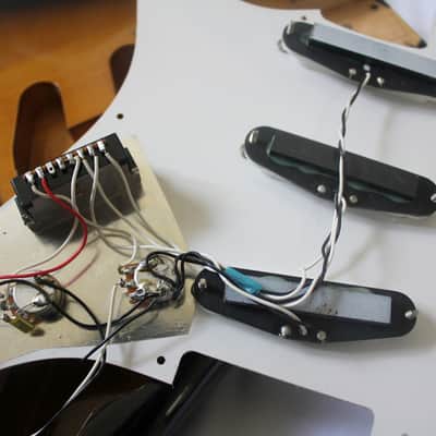 Fender Japan Stratocaster ST57-DMC Vintage Guitar Dimazio Pickups 1994-95 Sunburst +Tremolo arm&bag image 14