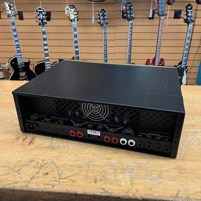 Marshall EL34 100/100 Dual Monoblock Rackmount Power Amplifier - Black and Gold image 3