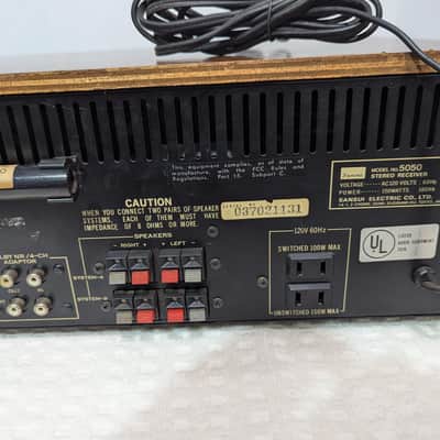 Sansui 5050 70s - wood image 5