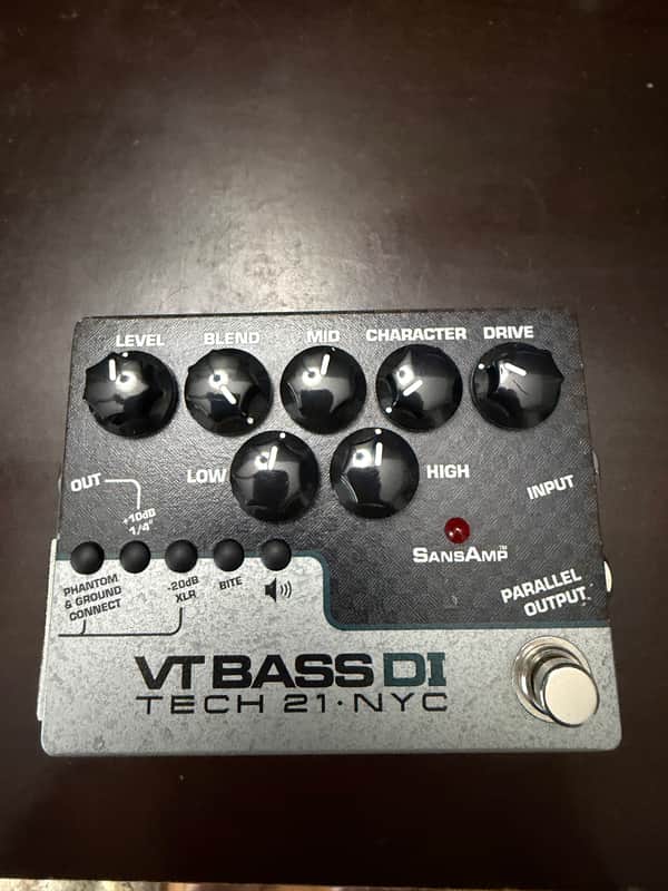 Tech 21 SansAmp VT Bass DI pedal image 1