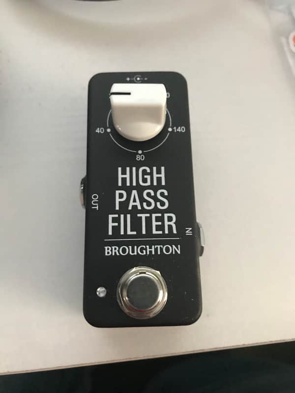 Broughton (HPF) High Pass Filter Pedal image 1