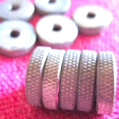 Aquarian Aluminum Tension Rod Lock Nuts x10 image 2
