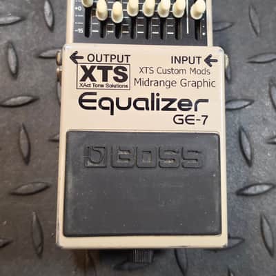 Boss GE-7 Graphic Equalizer XTS Midrange Mod Xact Tone Solutions Modded EQ image 2