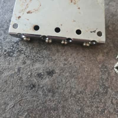 Pre CBS 1962 Fender Precision or Jazz bass bridge 1960 1961 1963 1964 image 3