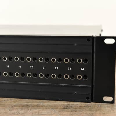 AVP JR-48N 2RU Patch Panel with 24 Send/Receive Circuit Pairs CG0044H image 2