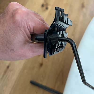 Floyd Rose Original  Black Made in Germany with 37mm Titanium Block R3 nut image 6