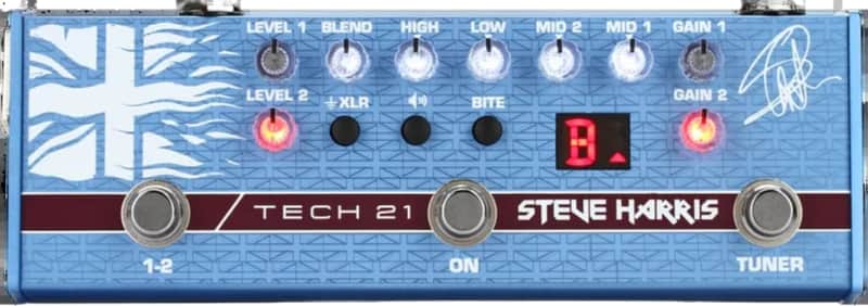 Tech 21 SH1 Steve Harris Signature Bass SansAmp | Reverb