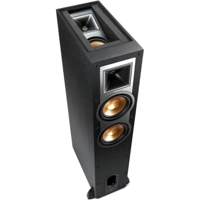 Klipsch Reference R-26FA Floorstanding Speaker, Black image 12