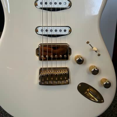 Warmoth Strat - Off White image 4