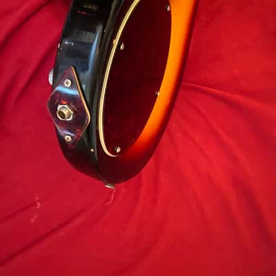 Mosrite Blues bender double cutaway prototype 1978 Sunburst image 9