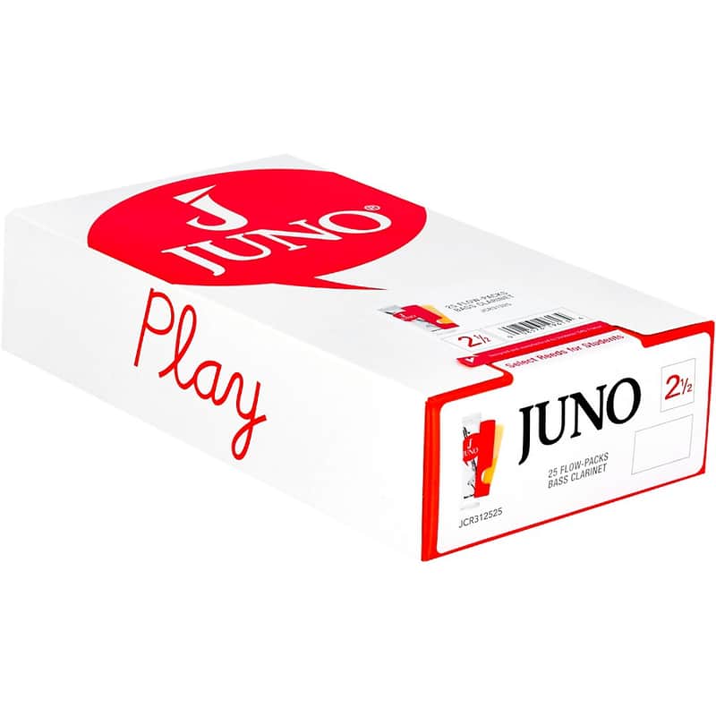 Vandoren JUNO Bass Clarinet, Box of 25 reeds Regular 2.5 image 1