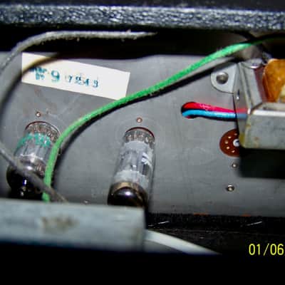 1960's Kalamazoo Model 2 Guitar Amp Brown Panel image 4