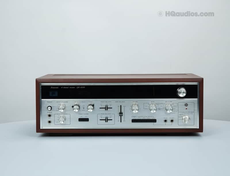 Vintage Sansui QR-4500 Quad Receiver – Working, Serviced, Tested – No Warranty image 1