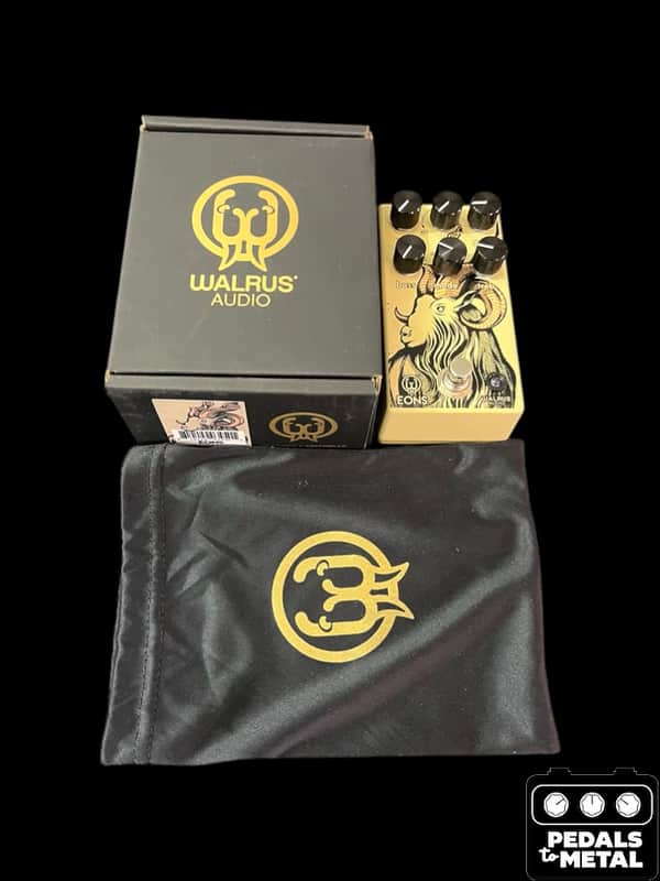 Walrus Audio Eons Five-State Fuzz 2022 - Present - Sandy Tan / Goat Graphic - X18749 image 1