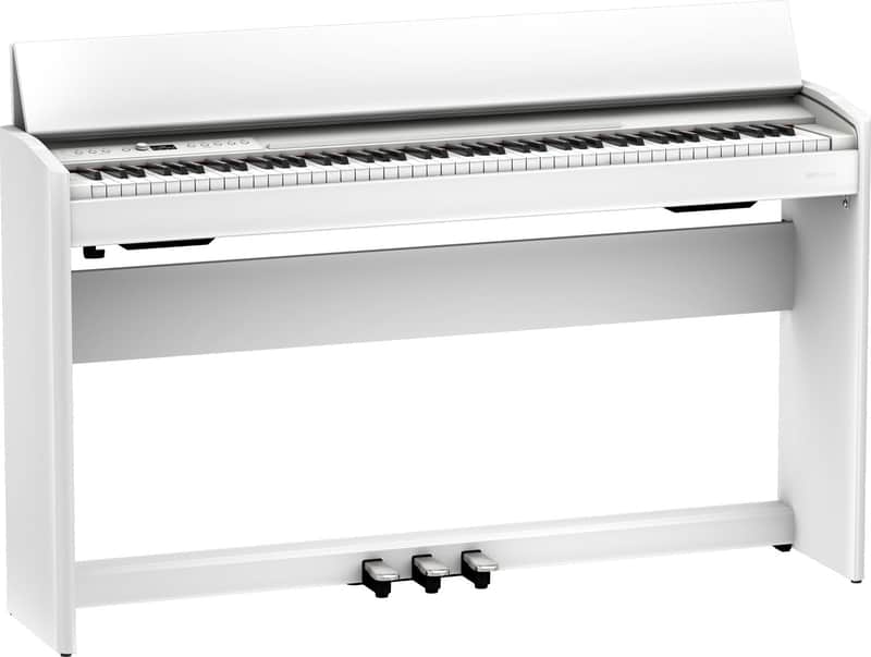 Roland F701-WH Digital Piano - White - Demo image 1