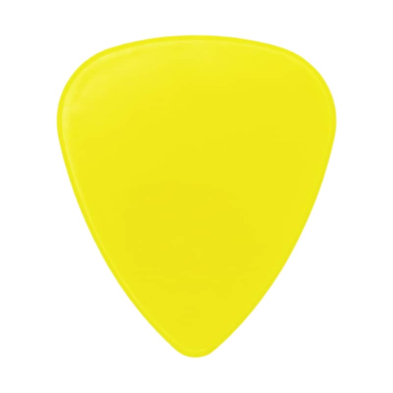 Exotic Plectrums Nylon Yellow Guitar Or Bass Pick - 0.96 mm Heavy Gauge - 351 Shape - 500 Pack image 1