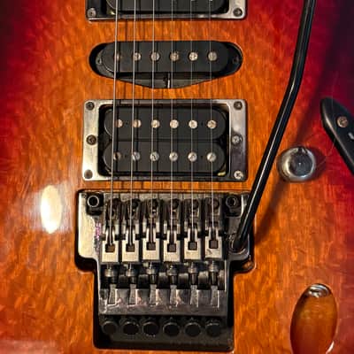 Ibanez S6570SK-STB Prestige with Ebony Fretboard 2019 - Present - Sunset Burst image 2
