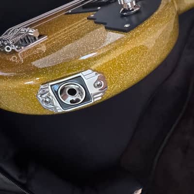 MINT Duesenberg Alliance Chris Chaney Bass Gold Sparkle PRISTINE image 19