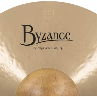 Meinl BYZANCE TRADITIONAL 15" POLYPHONIC HIHAT - B15POH image 7