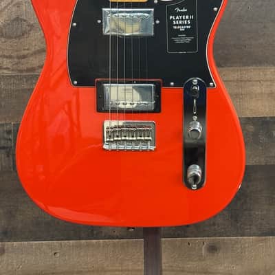 Fender  Player II Telecaster HH Guitar - Coral Red image 2