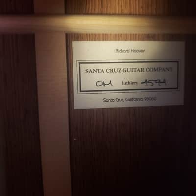 Santa Cruz OM | Richard Hoover | Serial No. 4594 | Honduran Rosewood & Red Spruce | w/Ameritage Case image 22