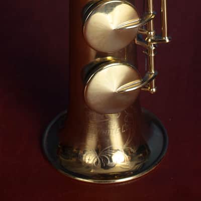 King Bb Soprano Saxophone 1926-27 - Lacquer / Spectacular! image 5