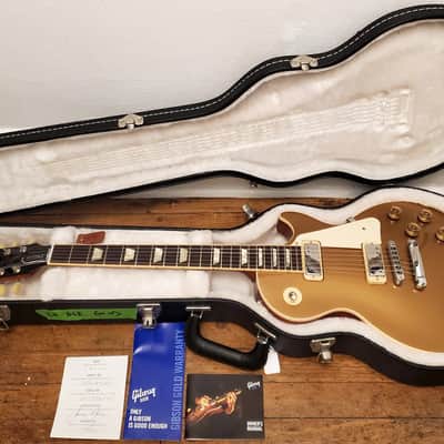 2012 Gibson Les Paul Deluxe in Goldtop Finish; Comes with Original Hard Case and Pro-Setup!  Made in USA! image 19