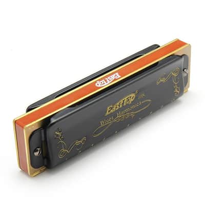 Easttop T008K 10 Hole Harp Diatonic Harmonica Bluesharp -Key of D image 4