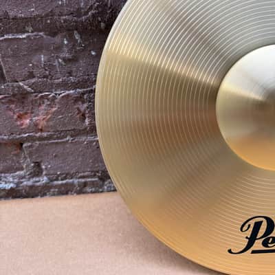 Pearl 14" Hi-Hat Pair (Top & Bottom) & Crash Cymbal 3-Pack – Brand New / Mint Condition Student Pack image 13