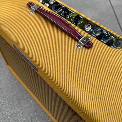Fender '57 Custom Deluxe Hand-Wired 2-Channel 12-Watt 1x12" Guitar Combo 2016 - Present - Lacquered Tweed image 7