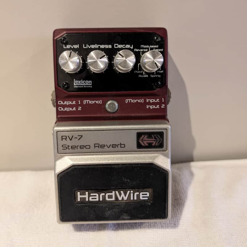 DigiTech Hardwire RV-7 Stereo Reverb