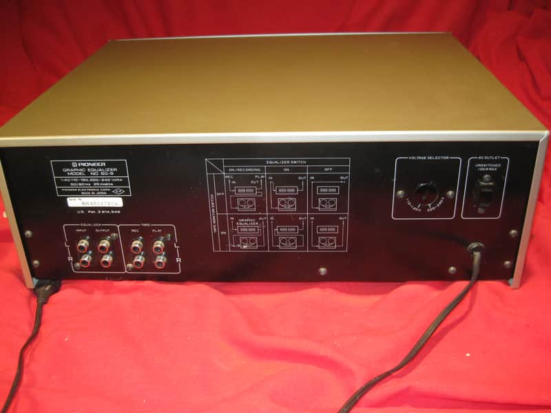 Égaliseur Graphique PIONEER SG-9500 SPEC LINE Vintage 1976 Hiend Working Good Look