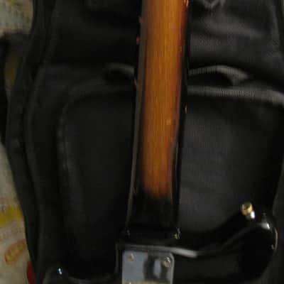 Guyatone 2 PU Sekova/Teisco 1965 Brown Violin Sunburst image 11