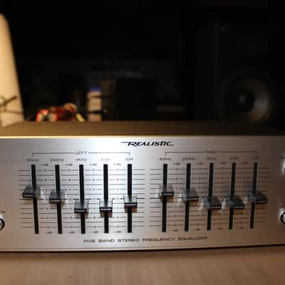 Restored Realistic 31-1988A 5 band Graphic Equalizer imagen 1