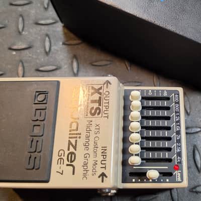 Boss GE-7 Graphic Equalizer XTS Midrange Mod Xact Tone Solutions Modded EQ image 3