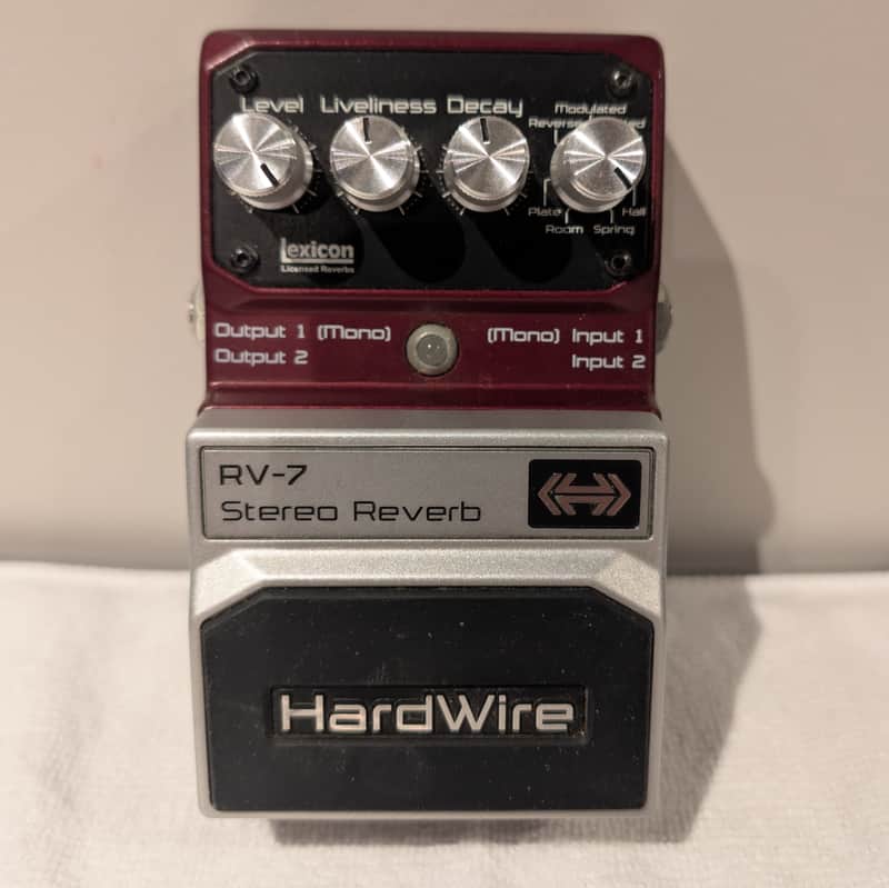 DigiTech Hardwire RV-7 Stereo Reverb