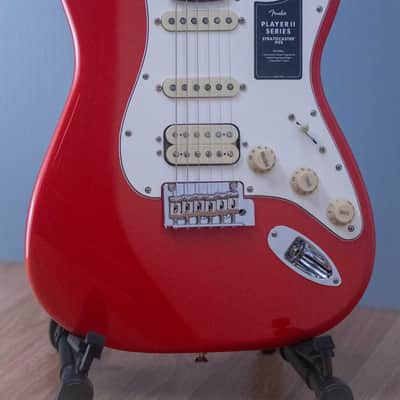 Fender Player II Stratocaster HSS Coral Red with Free Fender Bag image 4