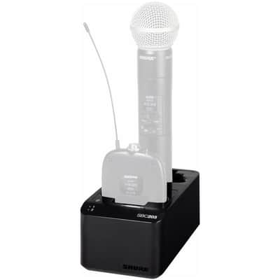 Shure SBC203 Dual-Docking Recharging Station for SLX-D Tx and SB903 Lithium-Ion Battery image 5