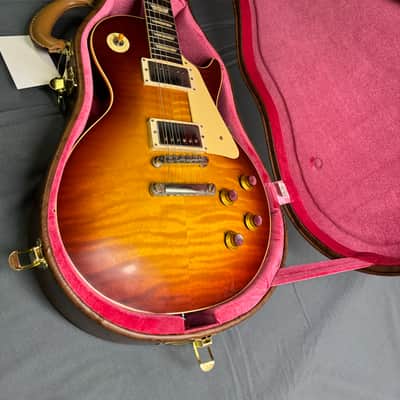 Gibson Custom Shop 60th Anniversary '60 Les Paul Standard Reissue V2 # 001667 2020 - Tomato Soup Burst image 2