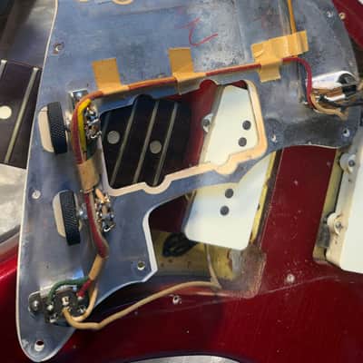 1965 Jazzmaster L-Series Candy Apple Red w/ OHSC image 15