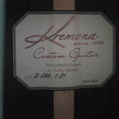 Kremona One Off Custom Classical Guitar 2020 image 8