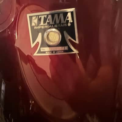 Tama Imperialstar 1970s-80s - Dark Cherry Red image 10