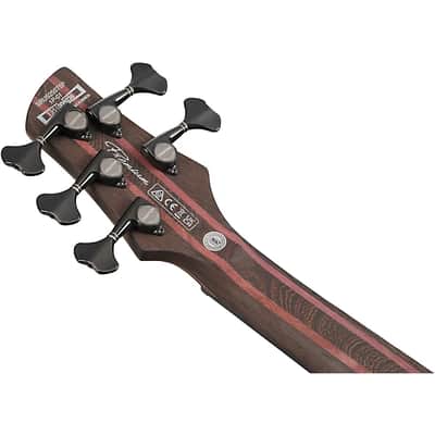 Ibanez Premium SR5A250 USA 250th Anniversary 5-String Electric Bass Guitar - Red, White, and Blue w/ Bag image 8