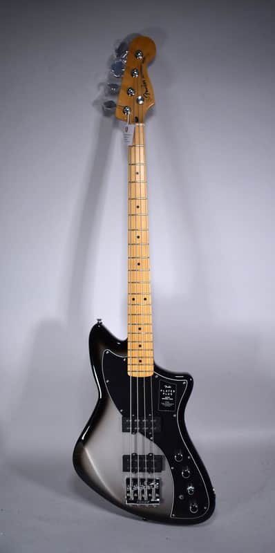 2021 Fender Player Plus Active Meteora Silverburst Finish Bass Guitar w/Bag image 1
